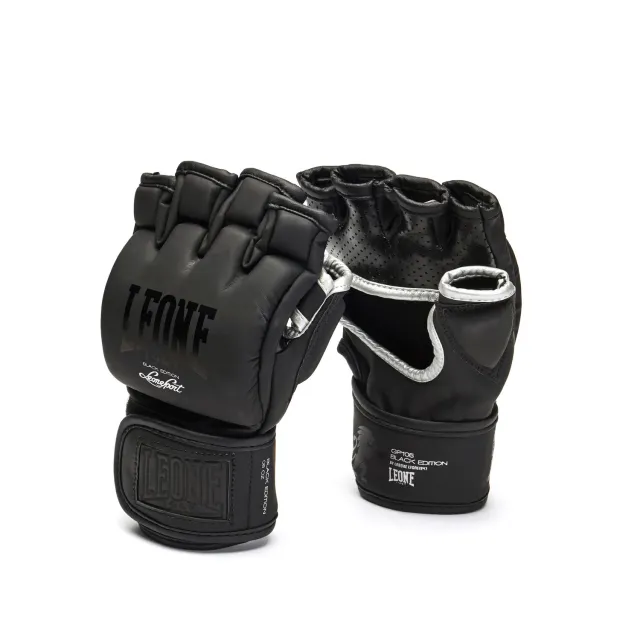 Leone 1947 Black Edition guanti mma M velcro