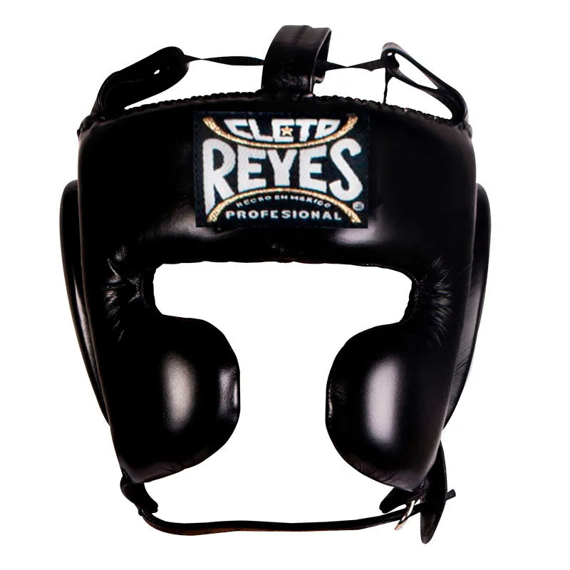 Cleto Reyes casco boxe pelle con zigomi protezione