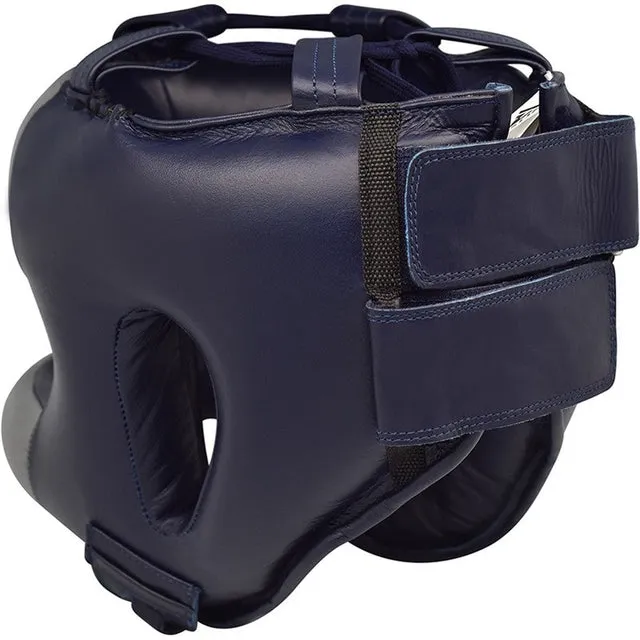RDX O2 Casco Boxe Sparring Pelle con Paranaso