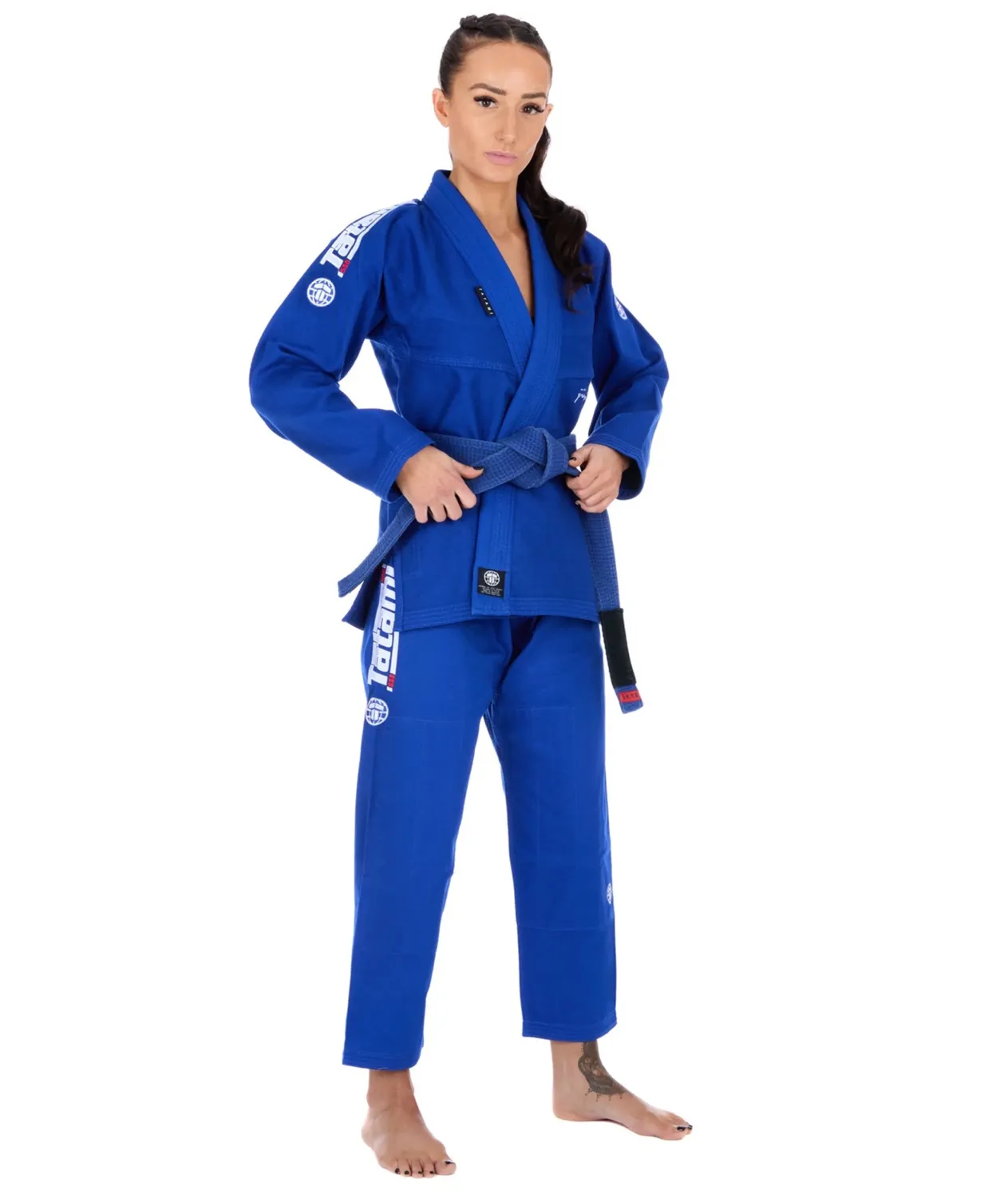 Tatami Elements Superlite Kimono Donna Blu Leggero Cintura Free
