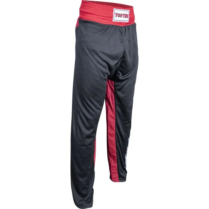 TOP TEN Prism SlimFit pantaloni kickboxing poliestere
