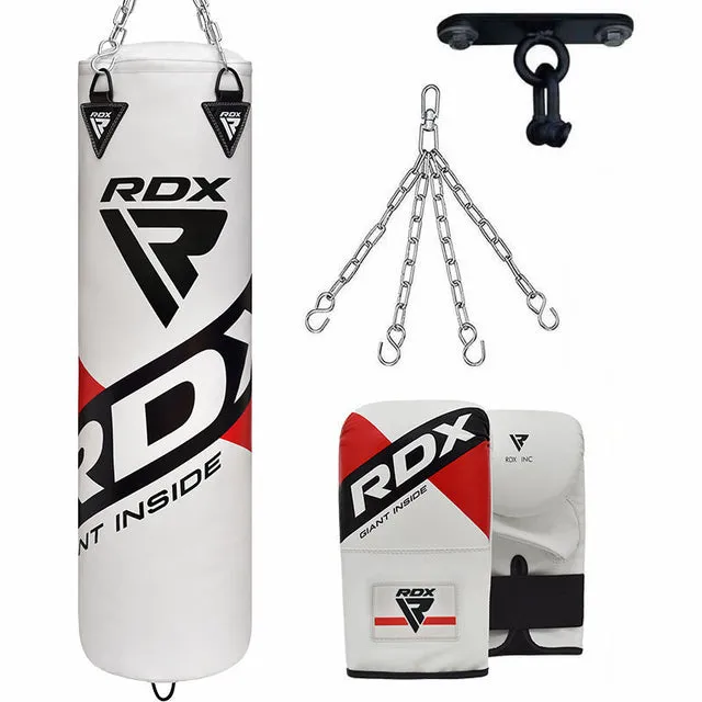 RDX F10 Sacco Boxe 4ft kit 4 in 1 con guanti
