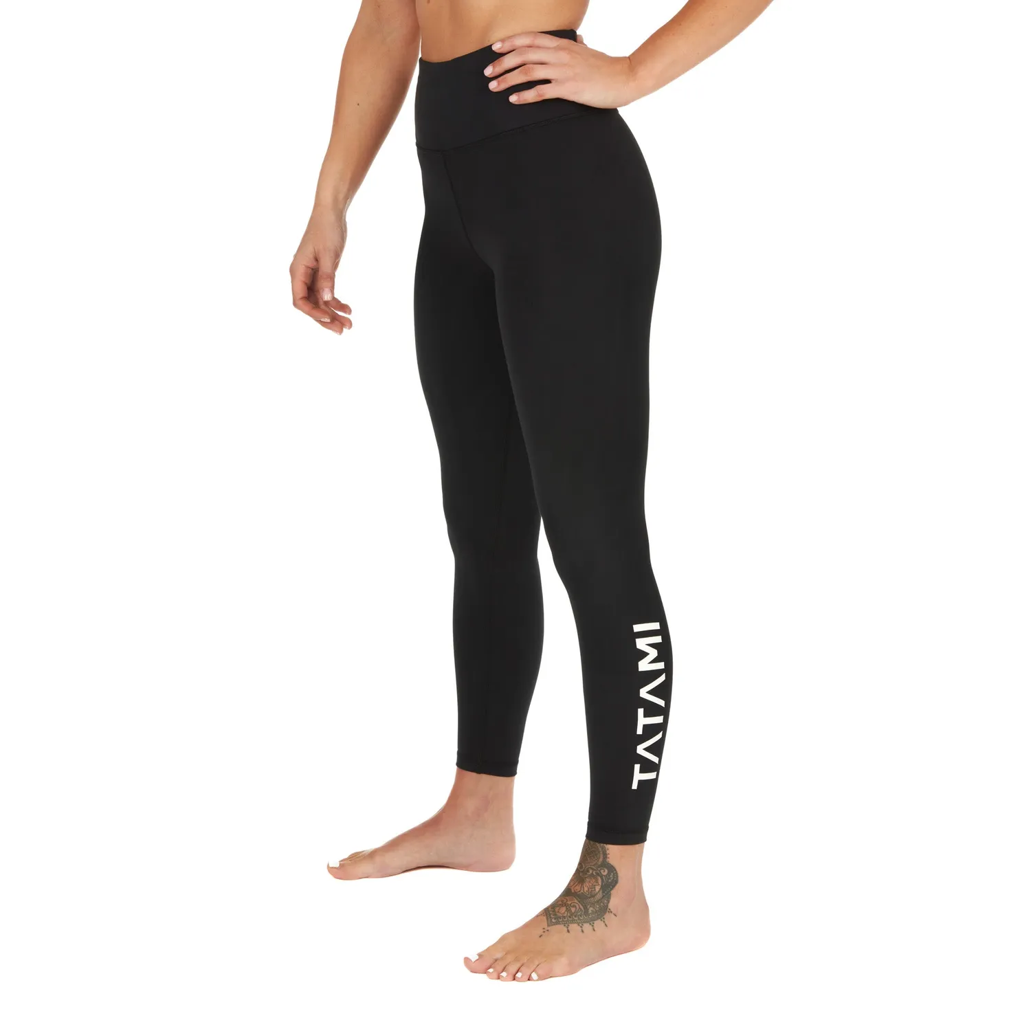 Tatami Fightwear Ladies Peak Leggings neri squat proof