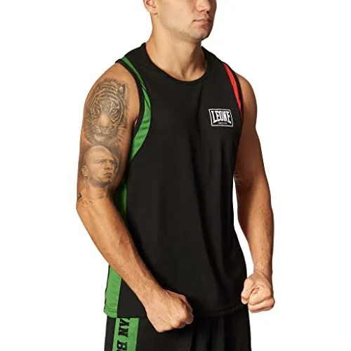 Leone1947 Canottiera Boxe Micro Mesh Unisex Traspirante