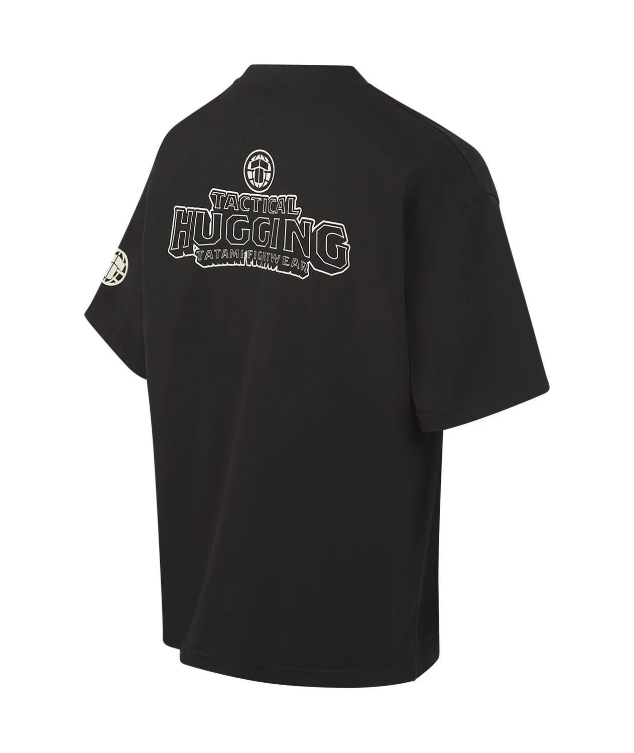 Tatami Tactical Hugging T-Shirt maglietta nera oversize