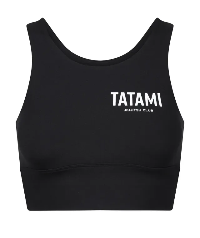 Tatami JJ Club Sports Bra Donna Nero M Sostegno Medio