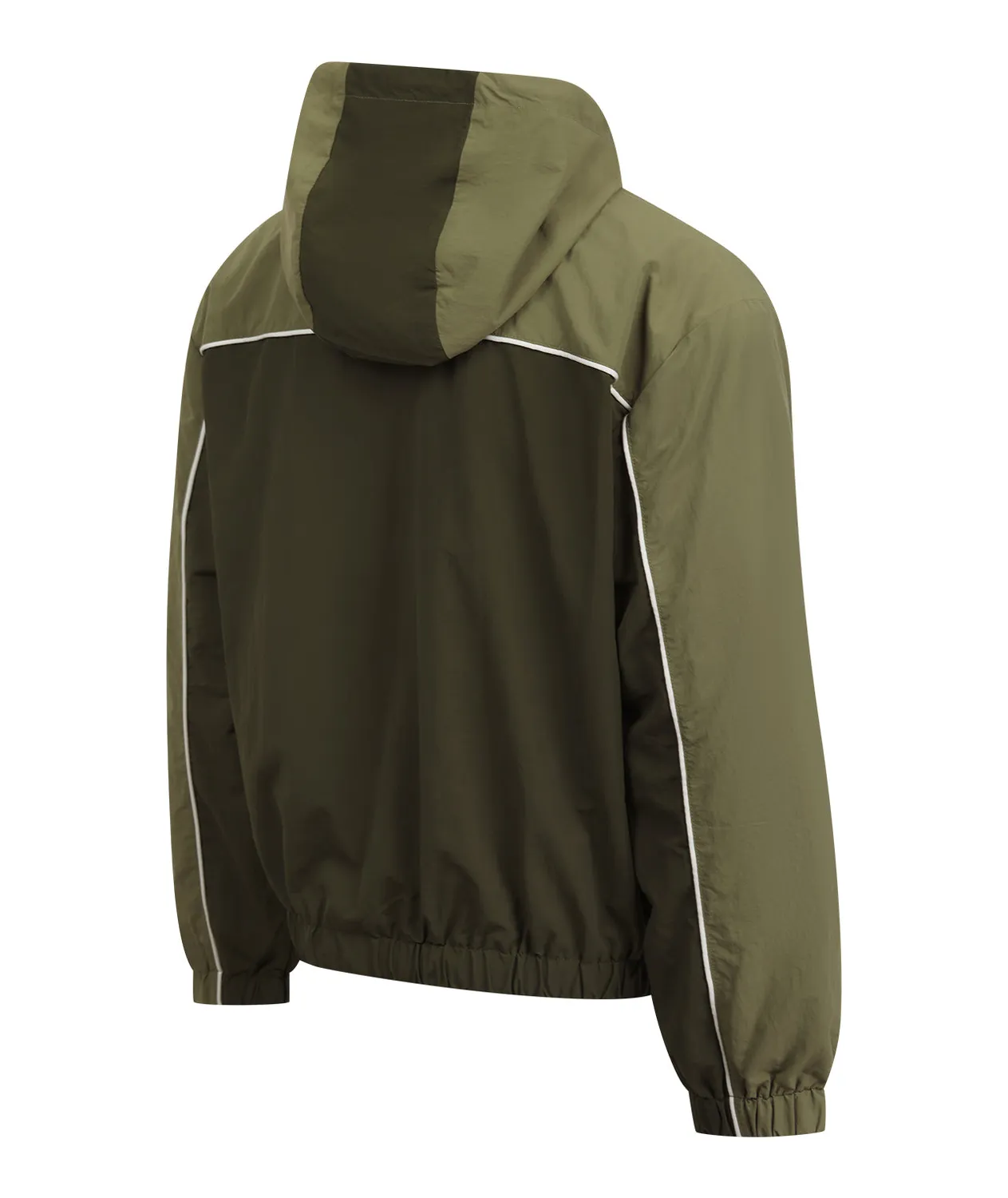 Tatami Team giacca khaki antivento con cappuccio