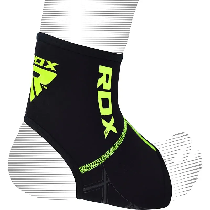 RDX A2 Cavigliera Neoprene Verde Compressione