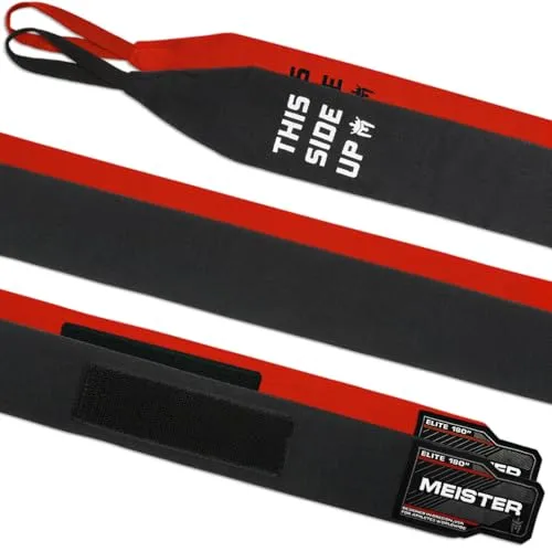 Meister Elite Bende Boxe 457 cm Nero Rosso 2 Paia