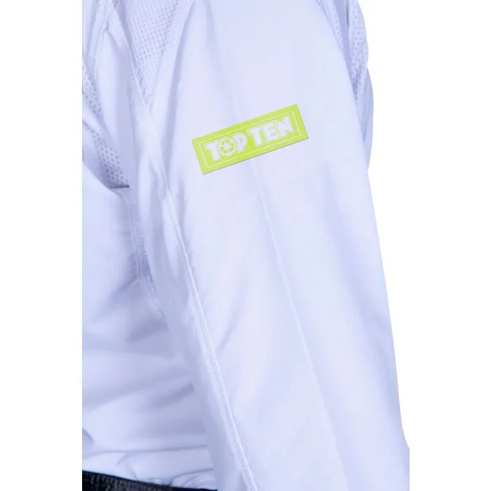 TOP TEN Istruttore GREEN dobok taekwondo rPET