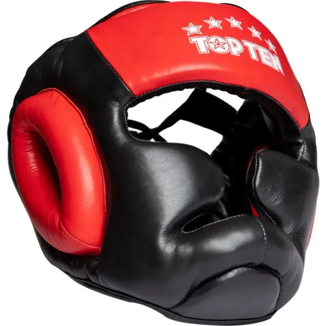 TOP TEN Avantgarde caschetto sparring in vera pelle