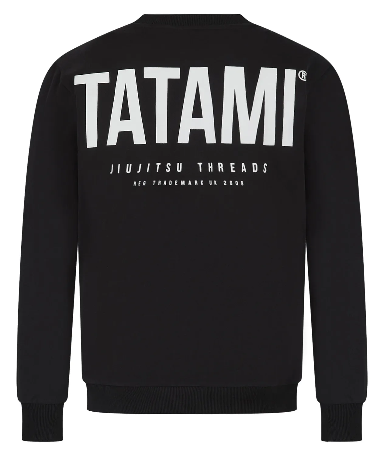 Tatami Fightwear Threads Felpa Uomo Nera Girocollo