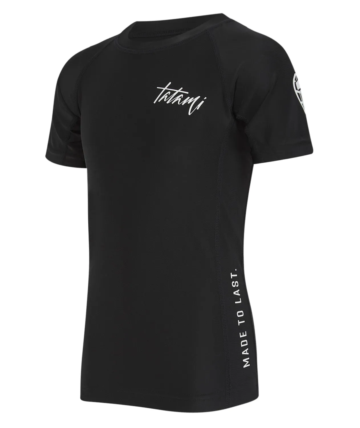 Tatami Rupture rash guard bambino maniche corte nero