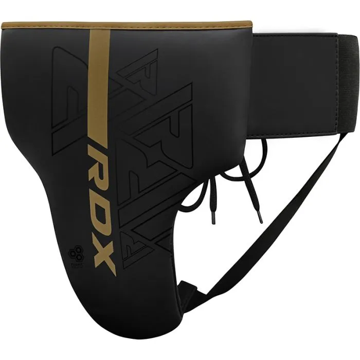 RDX F6 Kara Conchiglia MMA Thai Nero Protezione Inguine