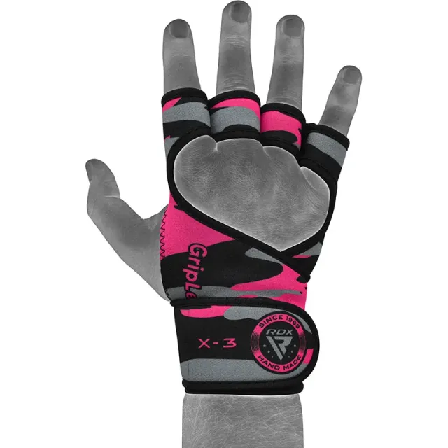 RDX X3 Prese Palestra Donna Rosa Antiscivolo