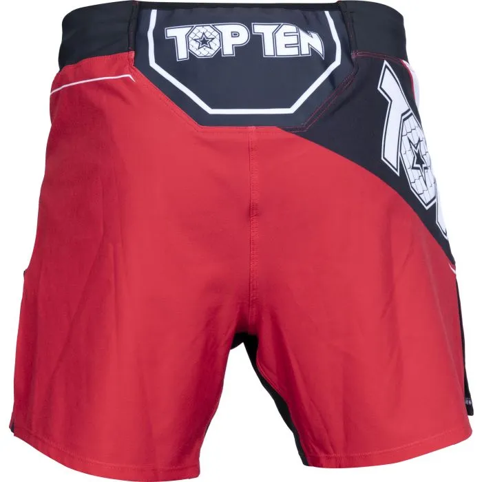 TOP TEN MMA Fight Team pantaloncini MMA elasticizzati