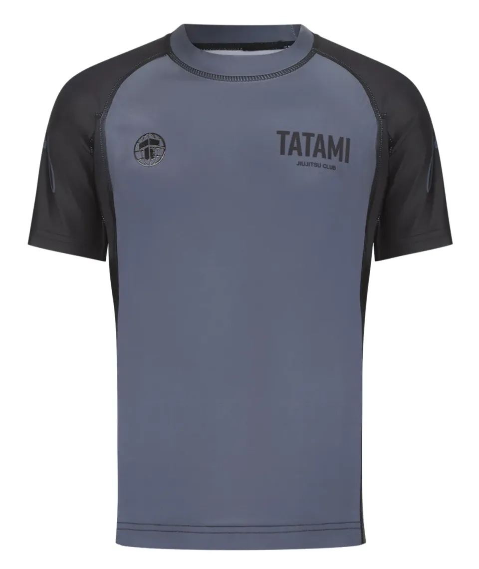 Tatami JJ Club rash guard bambino grigia manica corta