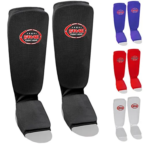 Farabi Shin Instep Parastinchi kickboxing neri S/M