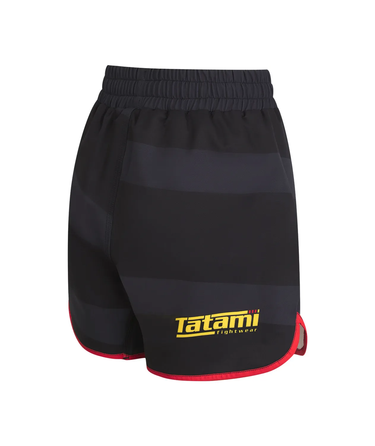 Tatami Fightwear Nomad Shorts pantaloncini grappling nero rosso donna
