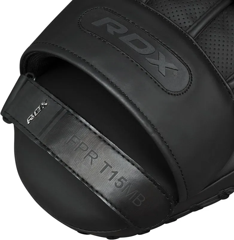 RDX F15 Noir Guanti Boxe + Paracolpi Neri 14oz