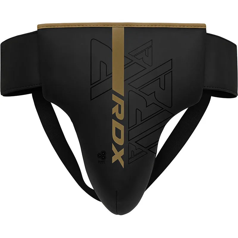RDX F6 Kara Conchiglia MMA Thai Nero Protezione Inguine