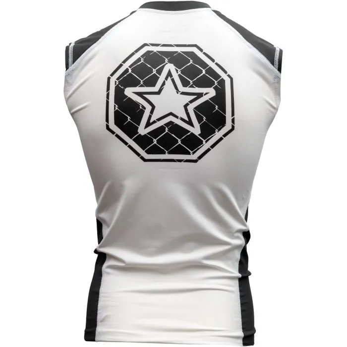 TOP TEN MMA Rash Guard maglia compressione elasticizzata