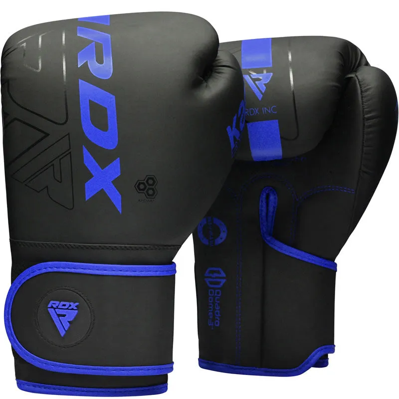 RDX F6 Kara guanti boxe neri 6 oz bimbi