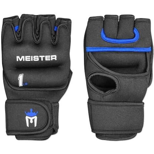 Meister Elite guanti zavorrati 0,5 kg neoprene