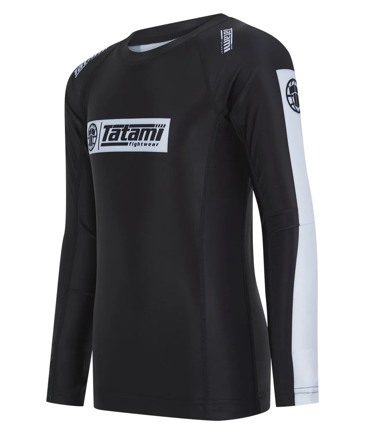Tatami Block rash guard bambino manica lunga nera