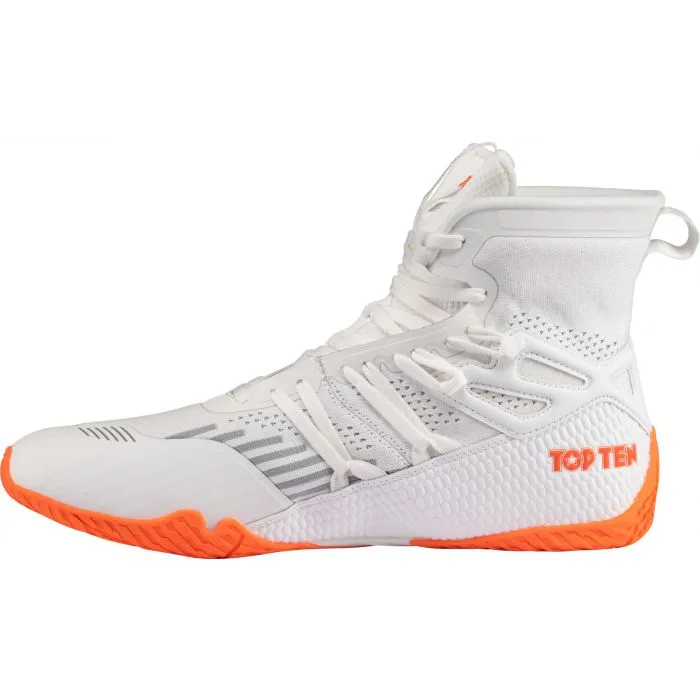 TOP TEN Footworker scarpe boxe basse mesh ring