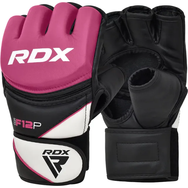 RDX F12 guanti MMA donna rosa presa sicura