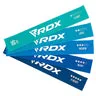 RDX MU Bande Elastiche Resistenza Set 5 Pezzi Lattice