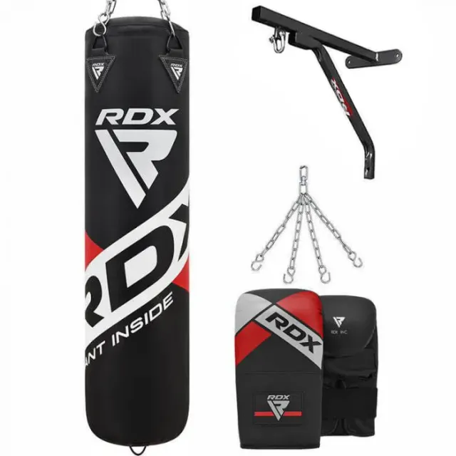 RDX F10B sacco boxe parete con guanti riempito 4FT