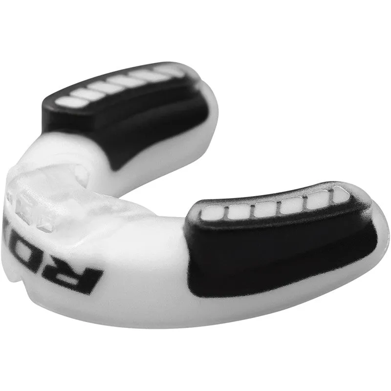 RDX 3W paradenti boxe bianco adulti boil-bite
