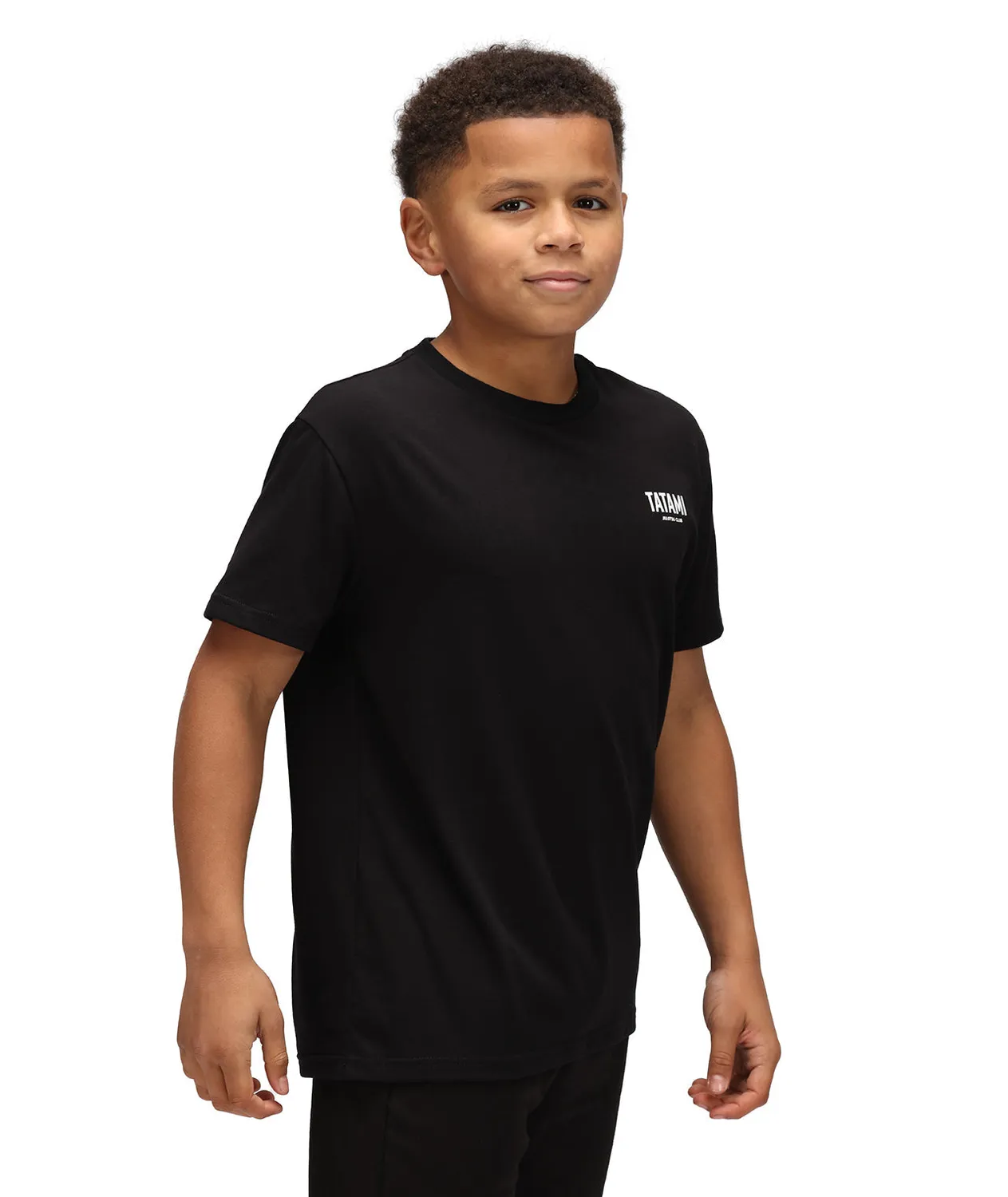 Tatami JJ Club Kids T-Shirt Bambini Nera Cotone