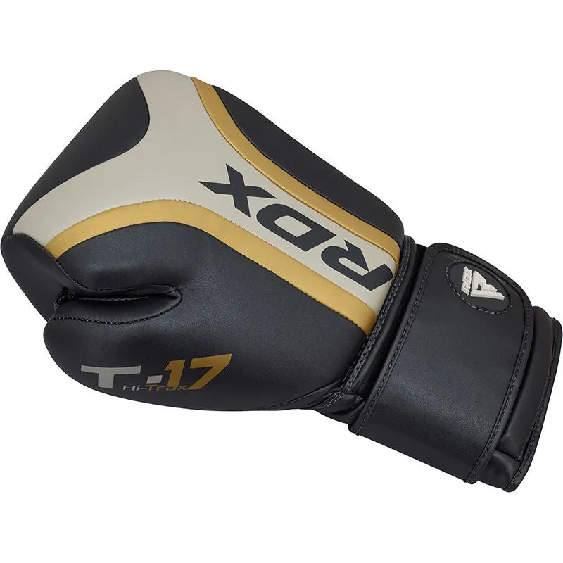 RDX Aura T17 guanti boxe dorati imbottiti