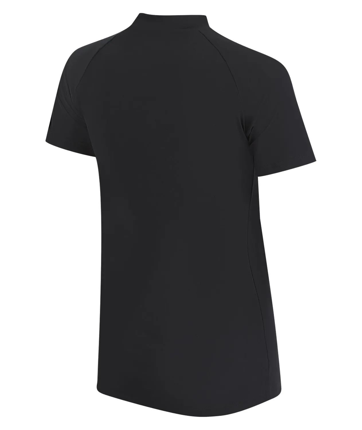 Tatami Peak Rash Guard Donna Maniche Corte Nera Vestibilità Slim