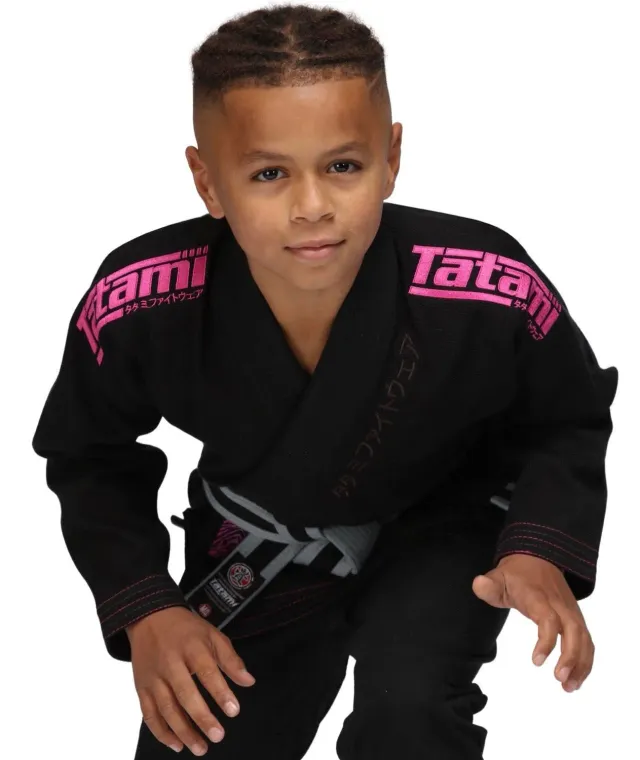 Tatami Recharge kimono bambina rosa leggero ripstop