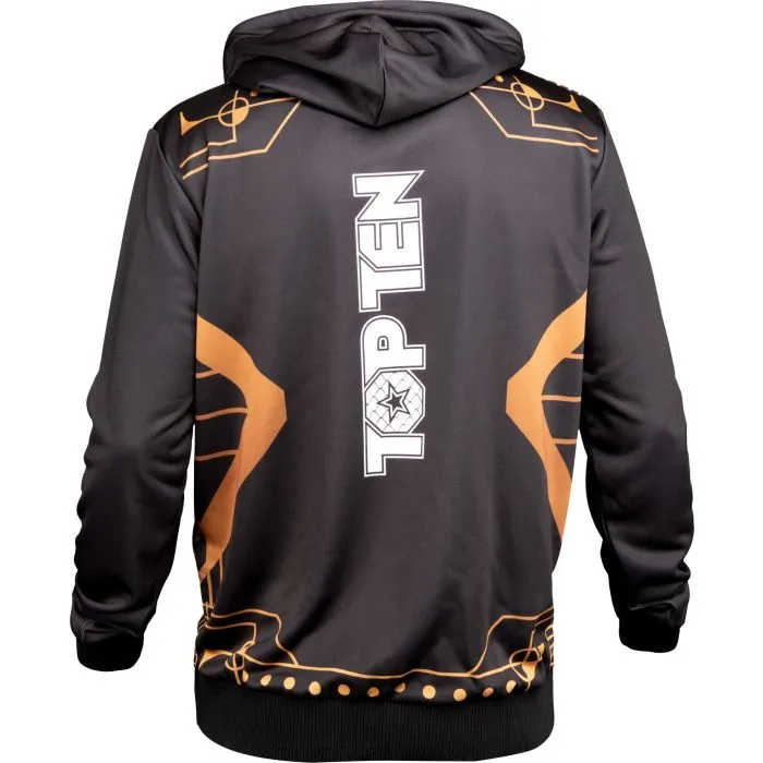Top Ten MMA Brave felpa con cappuccio cotone