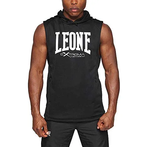 Leone 1947 ABX110 Felpa Smanicata Uomo L Tasca Zip