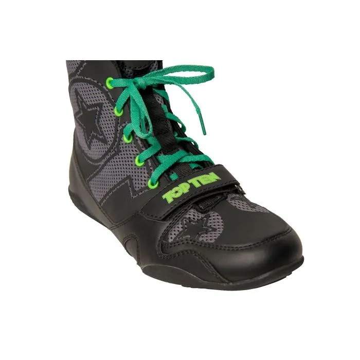 TOP TEN Black Star stivaletti boxe leggeri