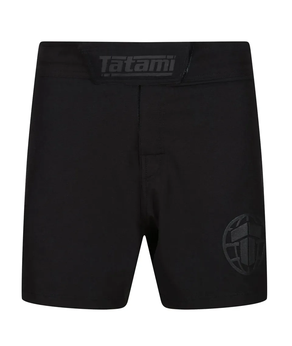 Tatami Pro Grappling Shorts pantaloncini no-gi neri elasticizzati