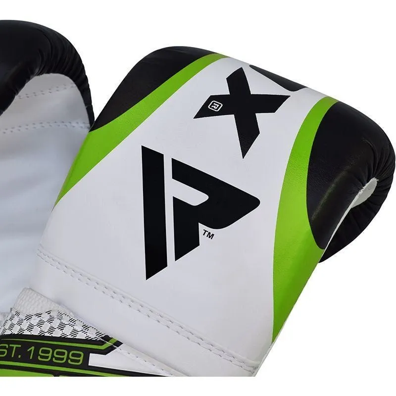 RDX GN guanti boxe sacco verdi traspiranti