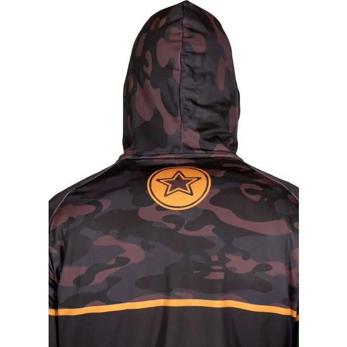 TOP TEN Black Force felpa mimetica MMA
