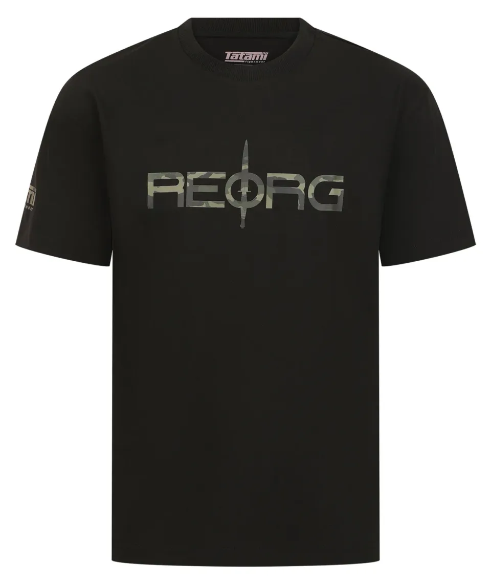 Tatami REORG Commando t-shirt nera cotone