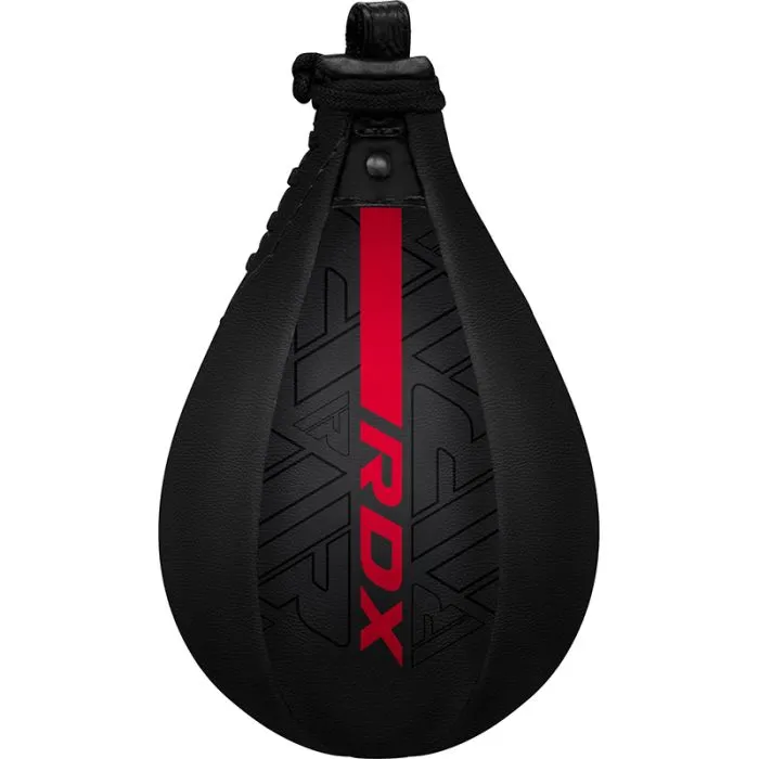 RDX F6 Kara Palla Velocità Boxe Nera Pelle Resistente