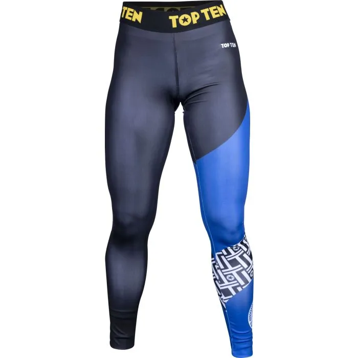 TOP TEN WAKO Icon leggings training elasticizzati donna