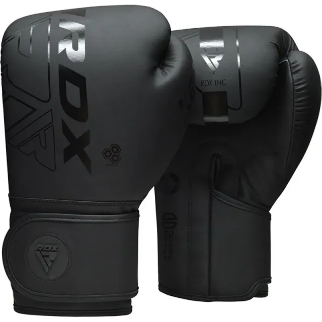 RDX F6 Kara Guanti Boxe Allenamento Neri 12oz