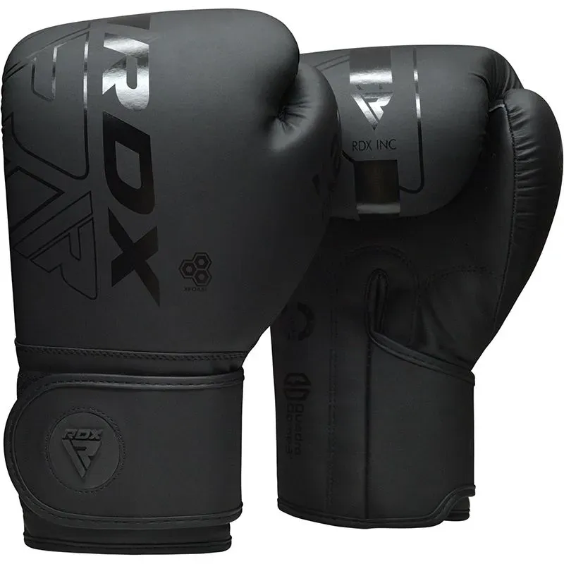 RDX F6 Kara Guanti Boxe Allenamento Neri 12oz