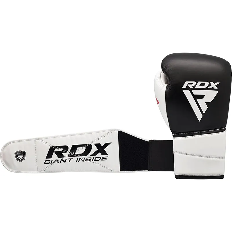 RDX S5 Guantoni Boxe Neri 14oz Pelle Bovina
